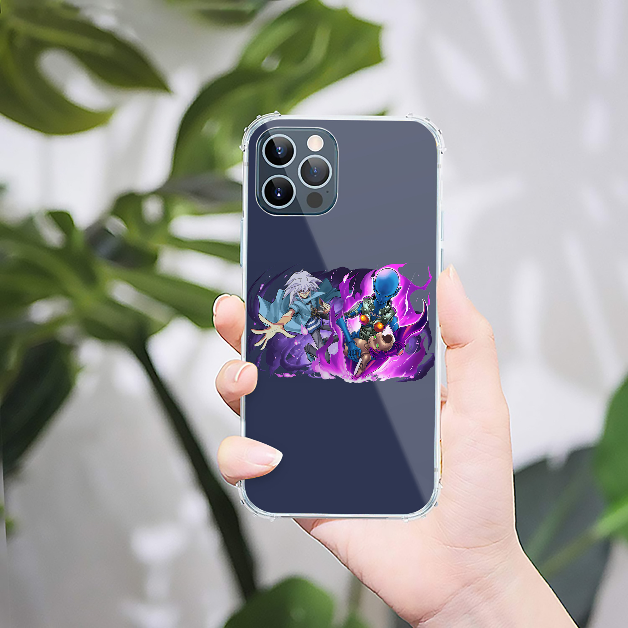 （画像用） 遊☆戯☆王 Yu-Gi-Oh! 【iPhone 12シリーズ対応】透明スマホケース（クリアソフトケース）